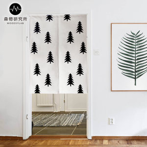 北歐清新風，布藝半簾點亮家居靈動之美